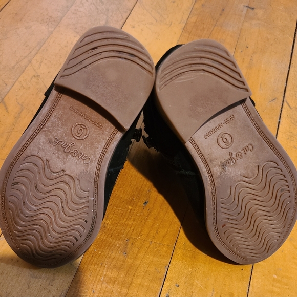 Brown and Black Kids Boots - Picture 5 of 7